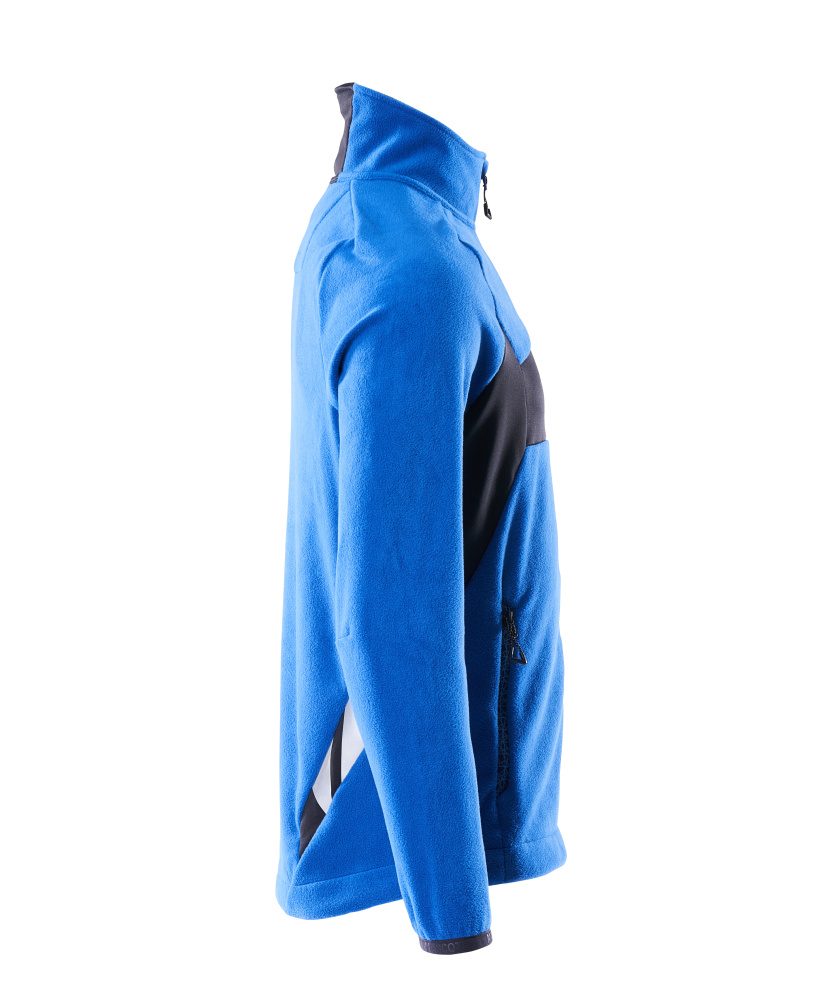 Fleecejacke ACCELERATE Azurblau/Schwarzblau 2XL