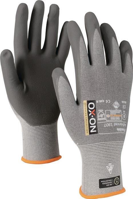 Handschuhe Flexible Advanced 1907 EN 388, EN 420+A1 PSA Kategorie II 10 250 mm