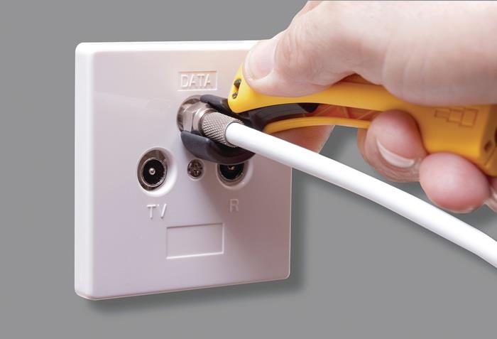 Abmantelungswerkzeug Top Coax Plus Gesamtlänge 115,4 mm Arbeitsbereich Ø 4,8 - 7,5 mm JOKARI