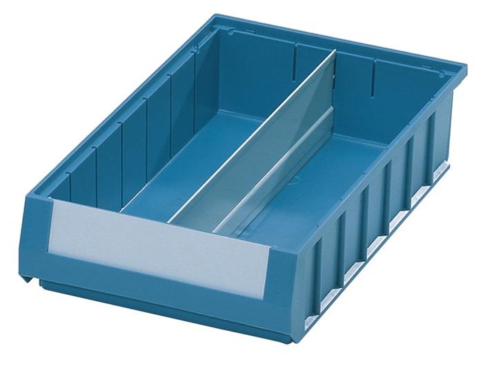 Längsteiler Stahlblech 10St./Btl. MAUSER Regalkasten L 300 x H 140 mm