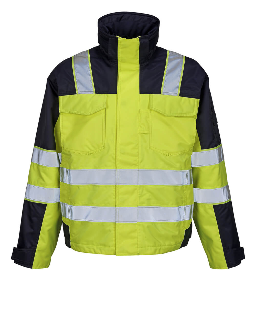Winterjacke SAFE IMAGE Hi-vis Gelb/Marine XL