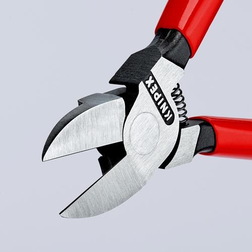 Seitenschneider f.Ku.L.140mm Kopf pol.ger.Ku.-Überzug KNIPEX