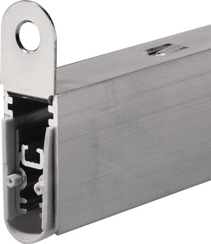 Türdichtung EllenMatic Soundproof 1 stg.L.1083mm B.15mm Alu.blk silber ELLEN