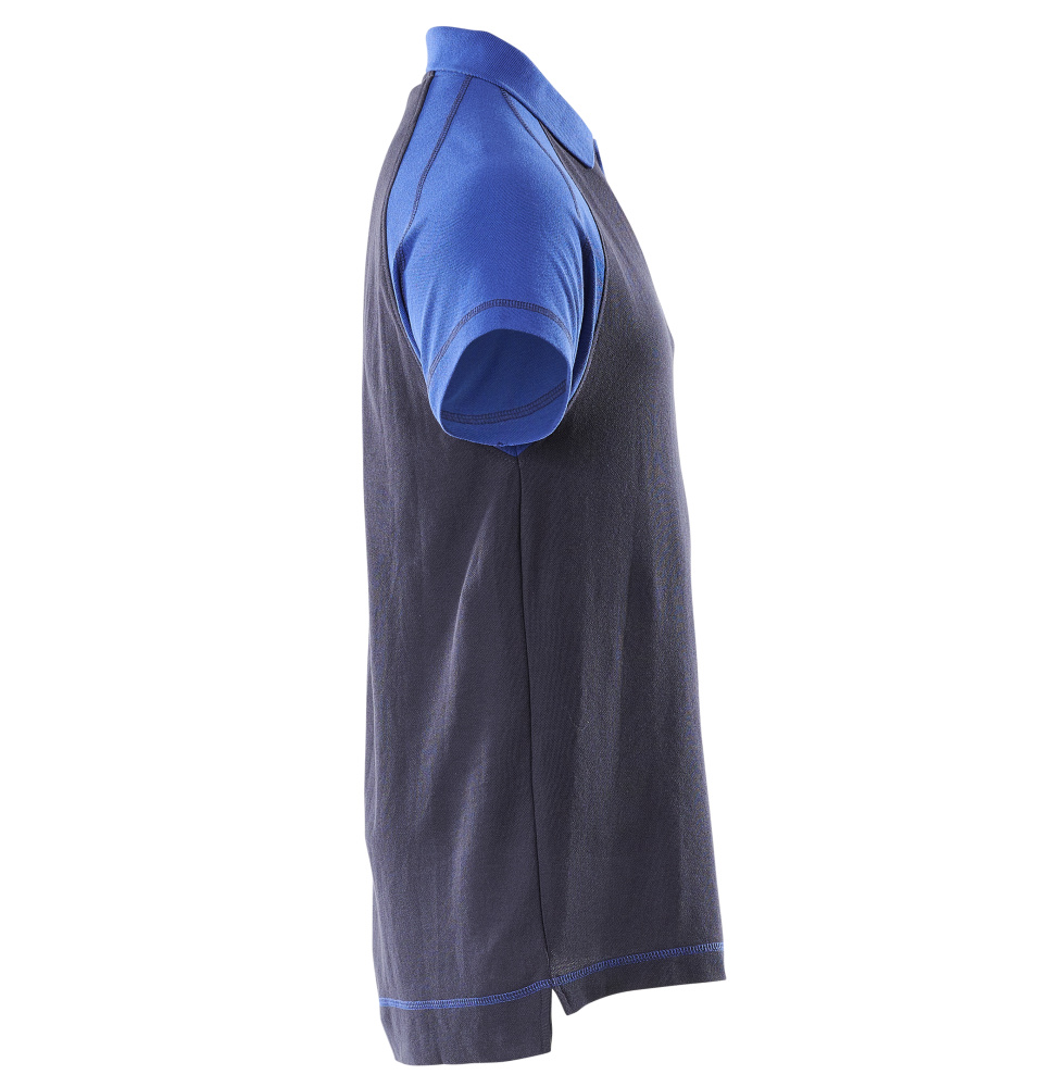 Polo-Shirt mit Brusttasche IMAGE Marine/Kornblau L