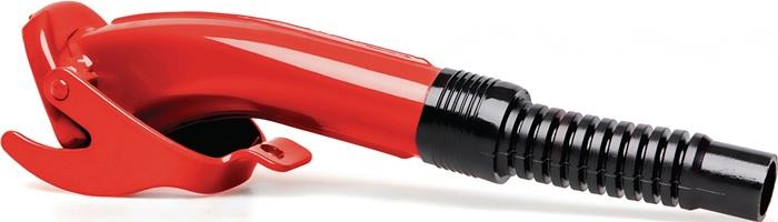 Ausgießstutzen für Benzin/Diesel Höhe 60 mm 240 g rot
