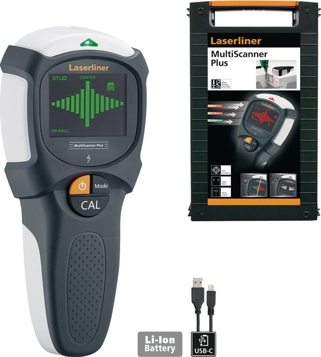 Ortungsgerät MultiScanner Plus 120 mm 3 % LASERLINER