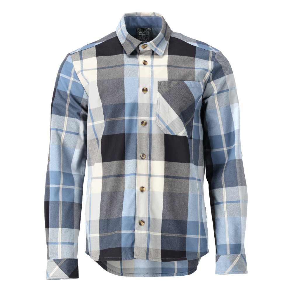 Hemd CUSTOMIZED Schwarzblau-kariert 3XL