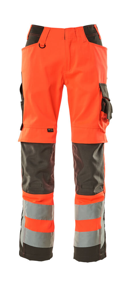 Hose mit Knietaschen SAFE SUPREME Hi-vis Rot/Dunkelanthrazit 82C46
