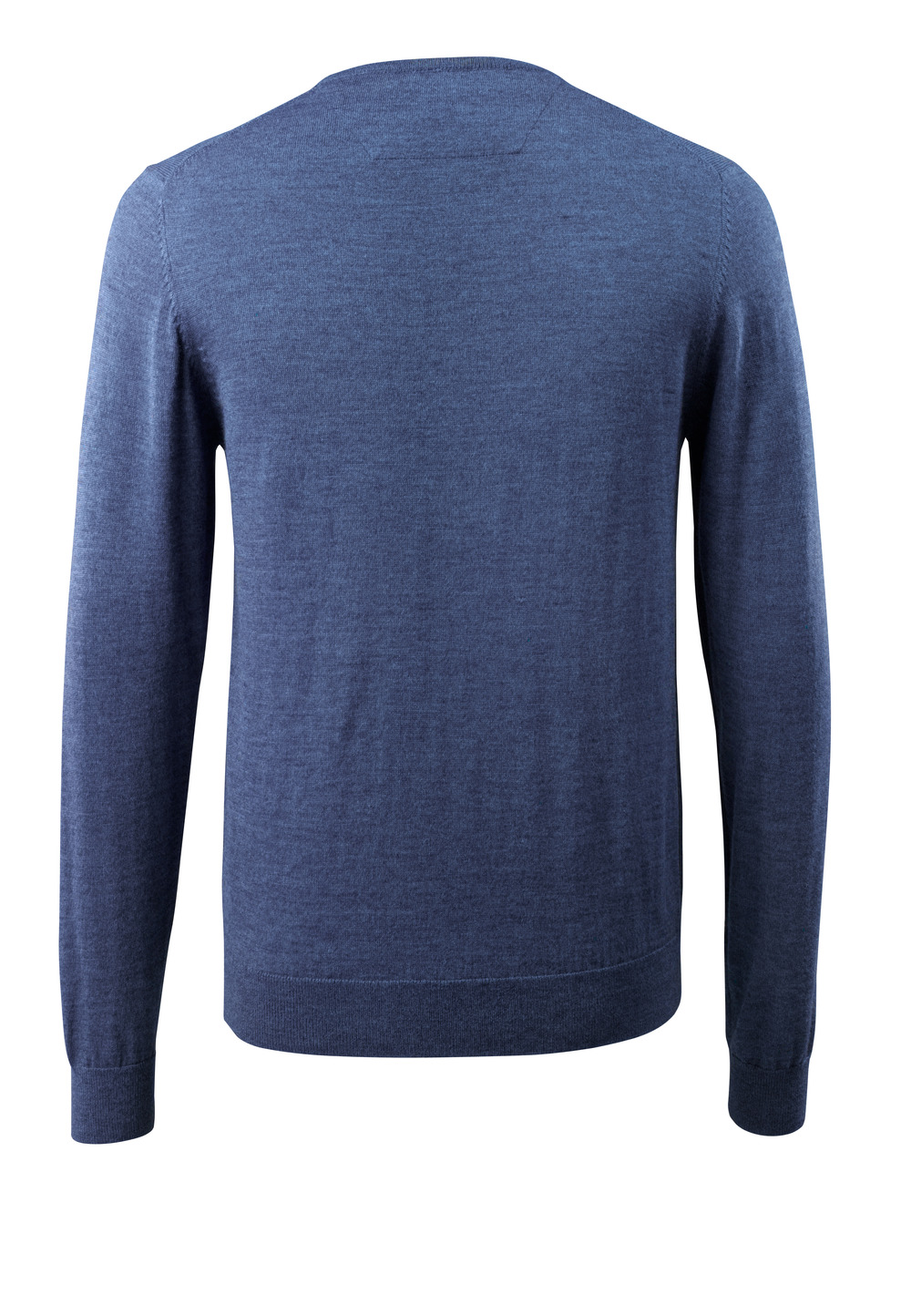Strickpullover FRONTLINE Blau-meliert M