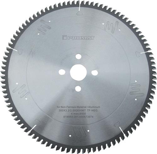 Präzisionskreissägeblatt AD 250mm Z.80 neg.Bohr.30 Schnitt-B.3,2mm HM PROMAT