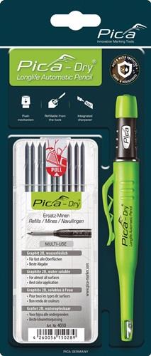 Bau-/Tieflochmarker Pica-Dry Farbe graphit +Minenset 4000 871 853 PICA