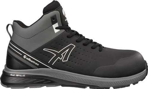 Sicherheitsstiefel Vigor 2 Impulse Black Mid Gr.45 grau S3S EN ISO 20345:2022