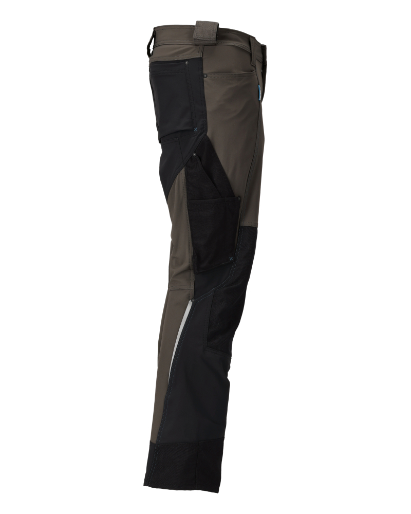 Hose mit Knietaschen ADVANCED Dunkelanthrazit/Schwarz 82C43