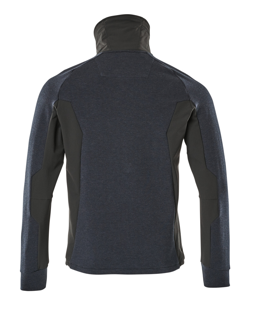 Sweatshirt mit Reißverschluss ADVANCED Schwarzblau/Schwarz L
