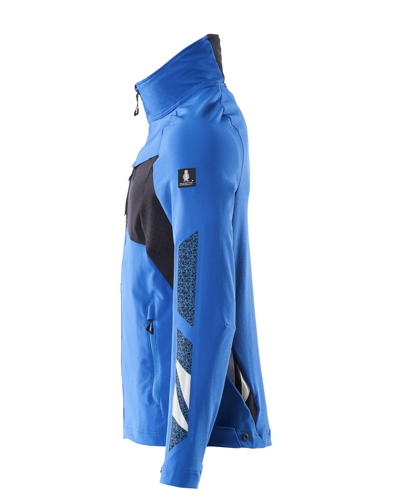 Jacke ACCELERATE Azurblau/Schwarzblau L