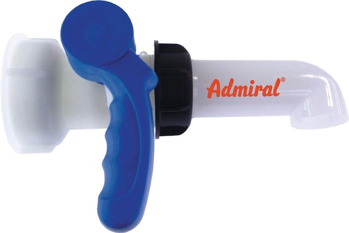 IBC Klappenhahn mit Auslaufstutzen IG 60/6 mm