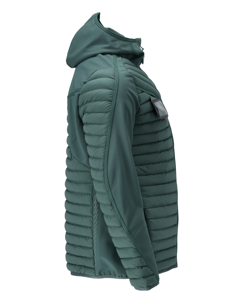 Thermojacke mit Kapuze CUSTOMIZED Waldgrün L