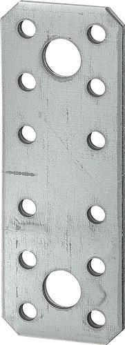Flachverb.L.136mm B.55mm S.2,5mm STA sendzimir verz.VORMANN