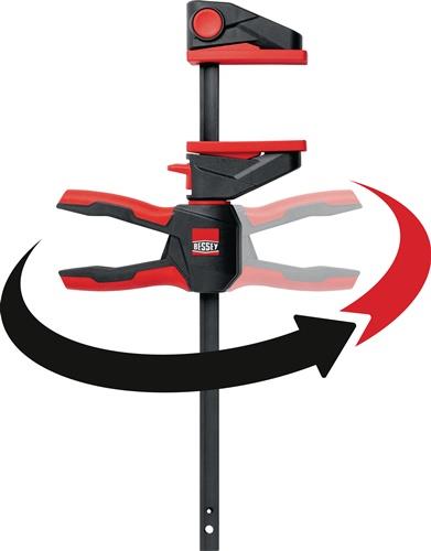 Einhandzwinge EZ360 Spann-W.110mm A.40mm Spreiz-W.104-208mm BESSEY