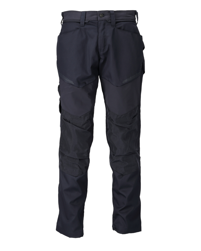 Hose mit Knietaschen CUSTOMIZED Schwarzblau 90C48