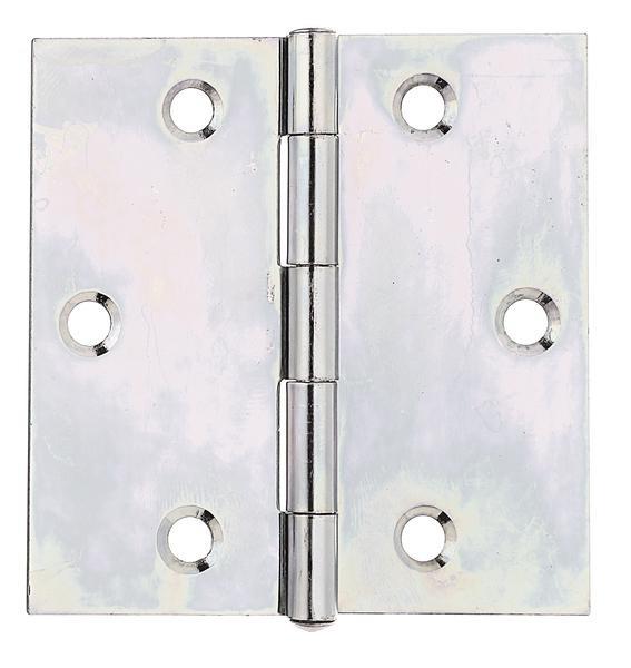 Scharnier sendzimirverzinkt quadratisch 6 5,0 mm 1,5 mm 70 mm 70 mm 70 mm
