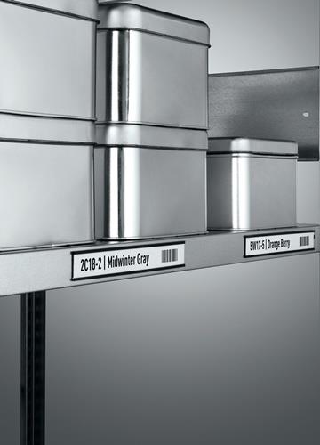 Etikettenhalter B.200mm H.20mm S.3,0mm C-Profil magn.DURABLE