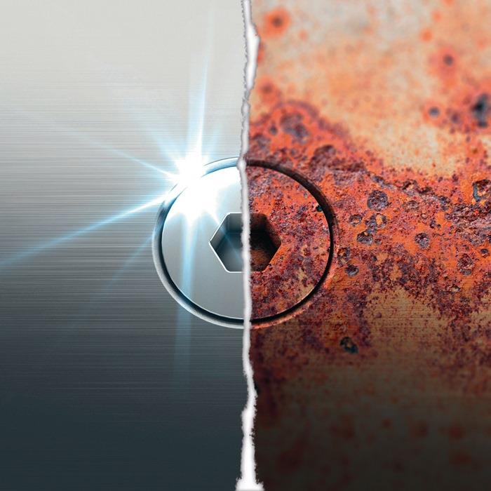 Edelstahlschraubendrehersatz Rundklinge 2 Komponentengriff Schlitz / PH