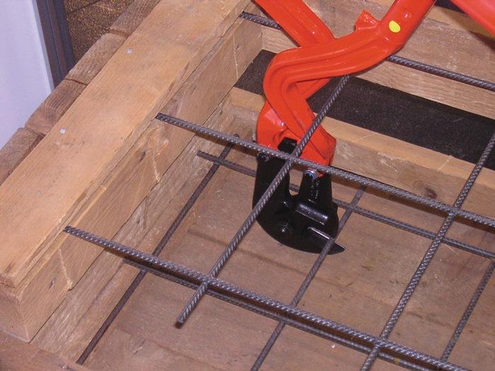 Baustahlmattentiefschneider Gesamtlänge 1000 mm weich 11 mm mittel 9 mm hart 6 mm VBW