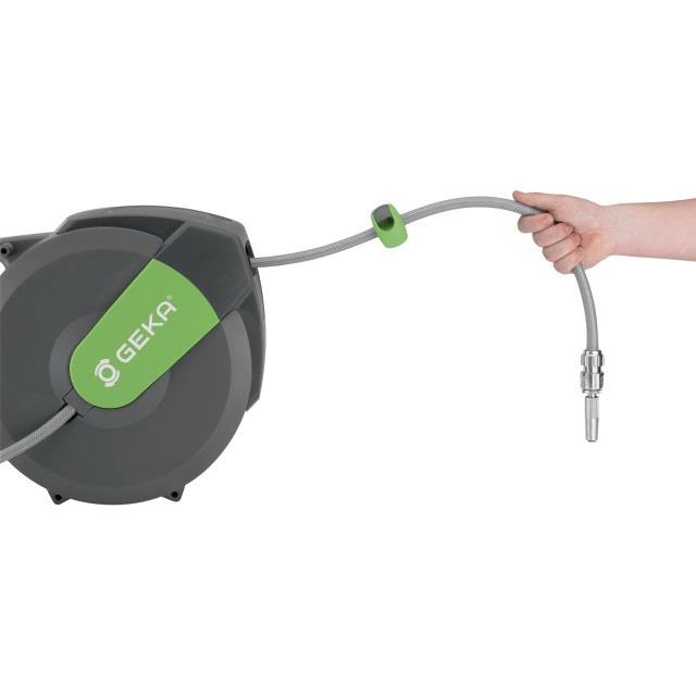 Wandschlauchbox K25 Breite 26 cm Tiefe 62 cm Kunststoff, PVC, Messing GEKA