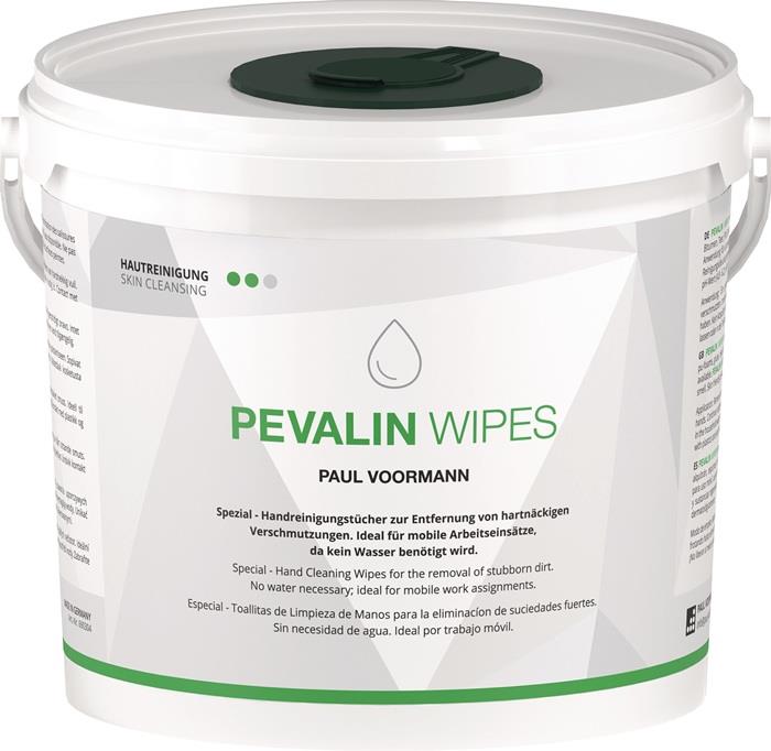 Reinigungstuch Pevalin Wipes silikonfrei, pH-Hautneutral 150 St. Eimer PAUL VOORMANN