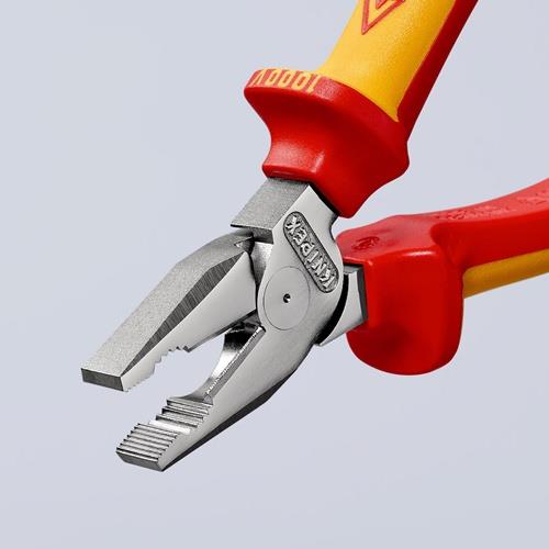 Kraftkombizange L.180mm verchr.Mehrkomp.-Hüllen VDE KNIPEX