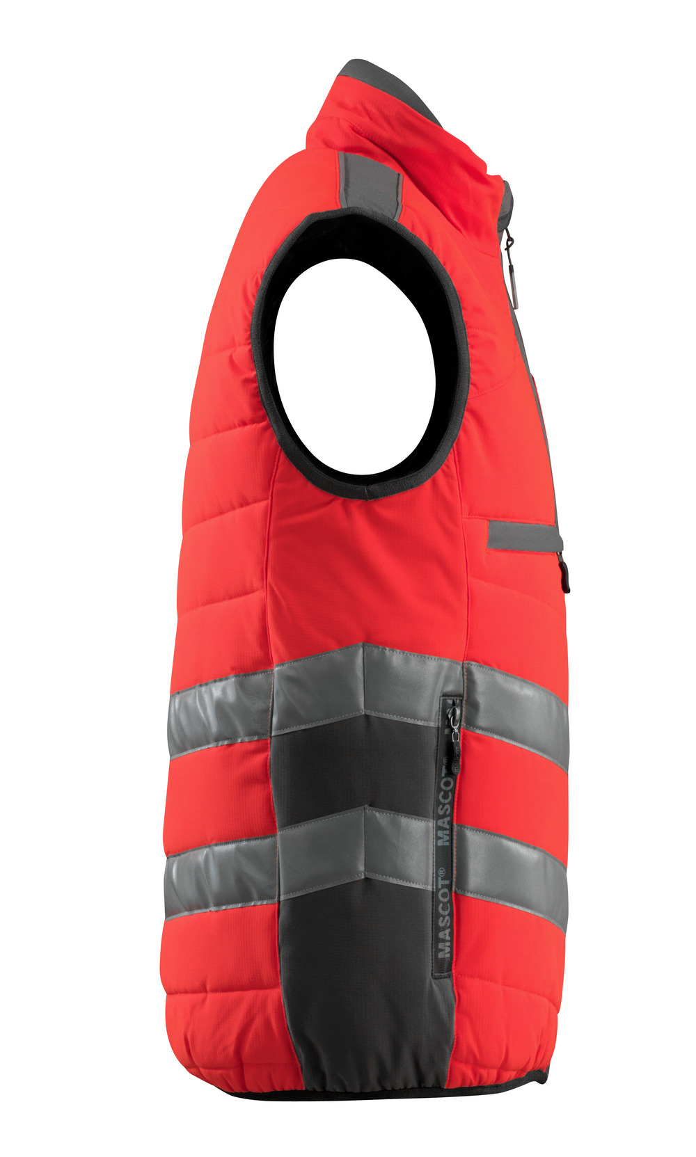 Winterweste SAFE SUPREME Hi-vis Rot/Dunkelanthrazit L
