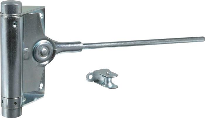 Federtürschließer / Indexfeder galvanisch verzinkt leichte Türen 25 kg 18 - 25 mm