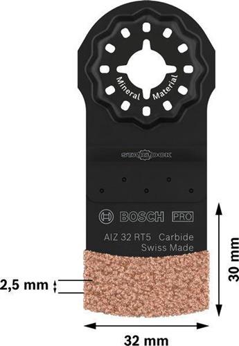 Tauchsägeblatt PRO AIZ 32 RT5 B.32mm Eintauch-T.30mm 1 St.Starlock BOSCH