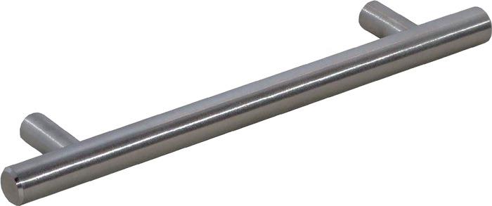 Möbelgriff matt verpackt im Polybeutel mit Schrauben 192 mm 242 mm