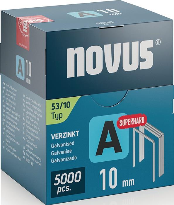 Feindrahtklammer A Typ 53 Klammerbreite 11,3 mm 10 mm 5000 St.