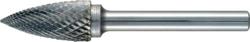 Frässtift SPG D.3mm Kopf-L.12mm Schaft-D.3mm HM Verz.Kreuz TECWERK