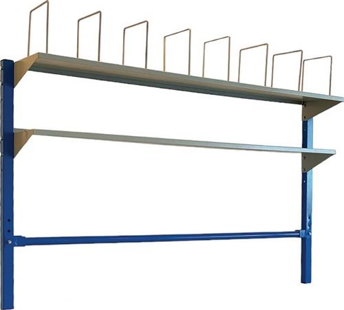 Packtischanbausystem f.Packtischbreiten 1600mm Metallkonstruktion GEWA