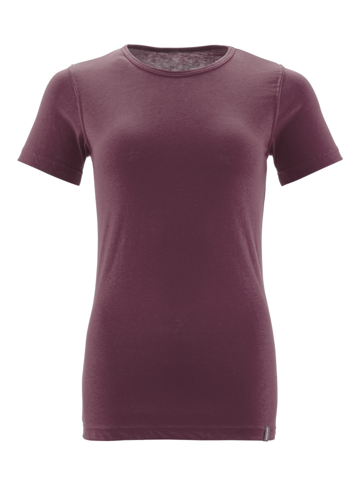 Damen-Passform T-Shirt CROSSOVER Bordeaux 2XLONE