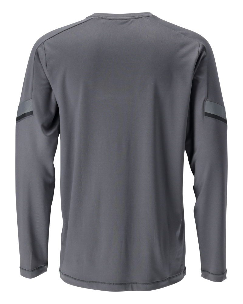 Langarmshirt CUSTOMIZED Anthrazitgrau 2XL