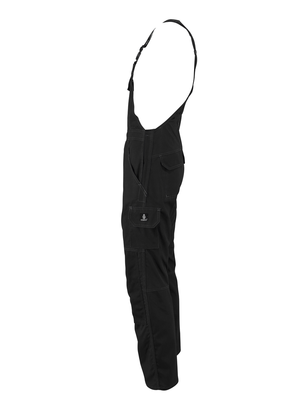 Latzhose mit Knietaschen INDUSTRY Schwarz 82C48
