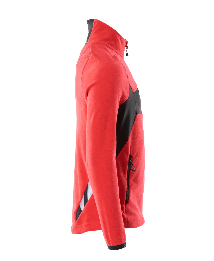 Fleecejacke ACCELERATE Verkehrsrot/Schwarz 2XL