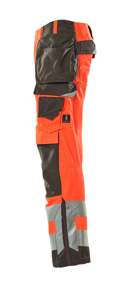Hose mit Hängetaschen SAFE SUPREME Hi-vis Rot/Dunkelanthrazit 76C51