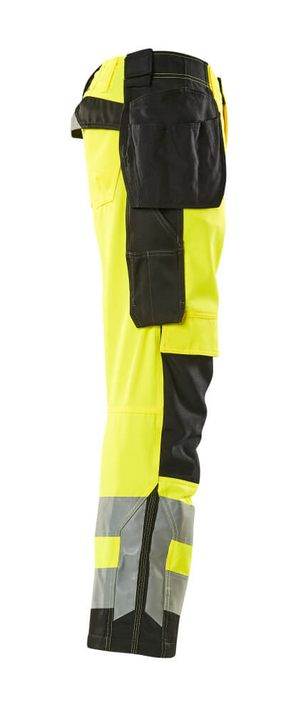 Hose mit Hängetaschen SAFE SUPREME Hi-vis Gelb/Schwarz 76C51