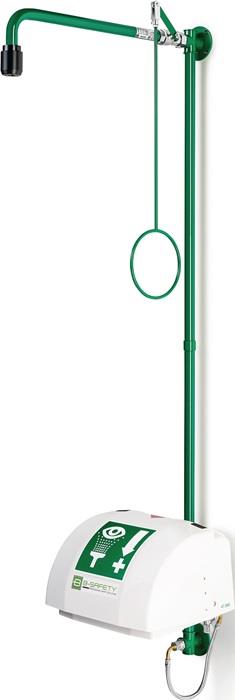 Notdusche ClassicLine mit zwei Brauseköpfen Wandmontage Anschluss 3/4 IG ″ B-SAFETY