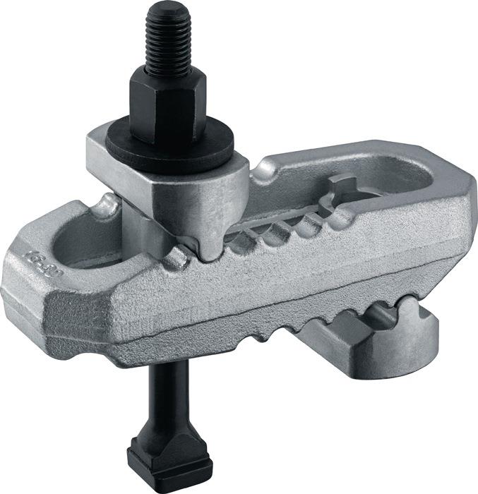 Spannpratze Nr. 6312VT Krokodil 10 mm M10 x 10 x 100 mm 25 kN 0-40 mm