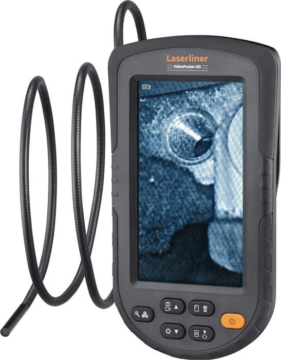 Videoinspektionssystem VideoPocket HD Kabellänge 1 m Kamerakopf-Ø 5,2 mm LASERLINER