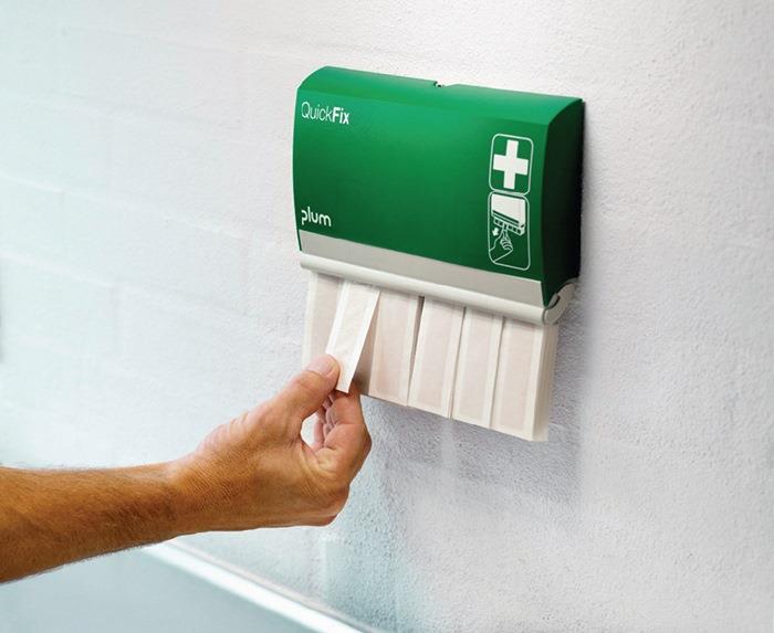 Pflasterspender QuickFix Elastic long B230xH135xT32ca. mm grün PLUM