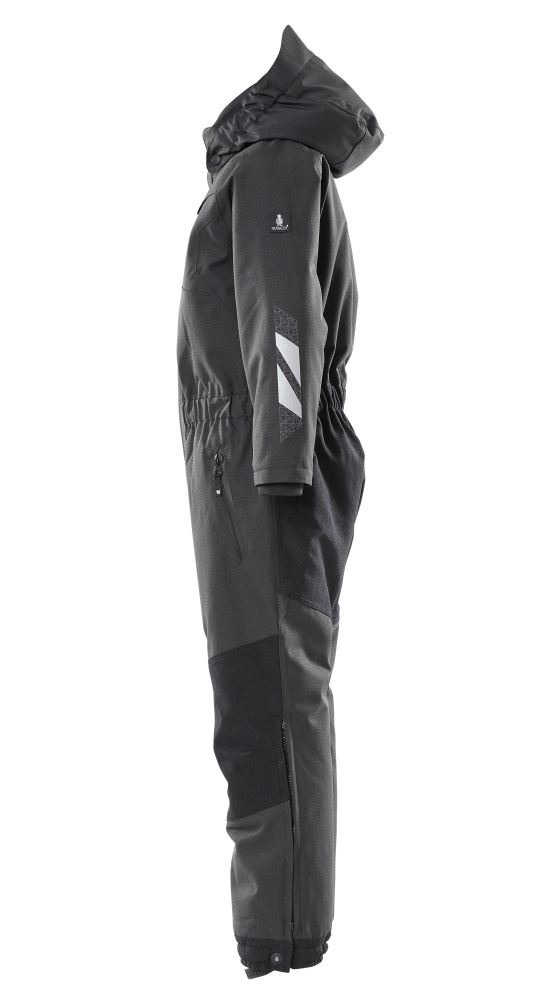 Schneeanzug für Kinder ACCELERATE Schwarz 104