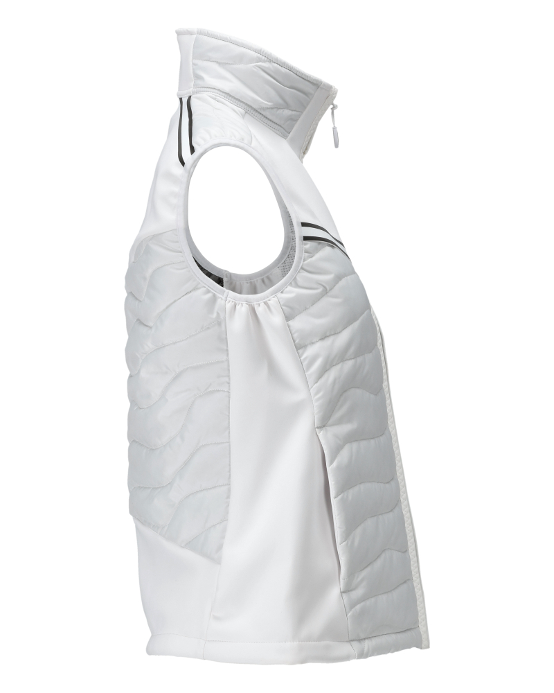 Damen-Passform Thermoweste CUSTOMIZED Weiß 5XL